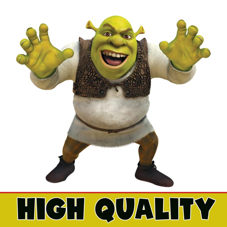 Shreck Arm Instant Download Shrek PNG Bundle - Digital File - Etsy