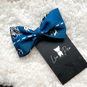 Handmade The Phantom of the Opera inspired Dog Bow Tie (Christine Daaé Wishing Fabric)