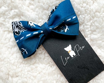 Handmade The Phantom of the Opera inspired Dog Bow Tie (Christine Daaé Wishing Fabric)