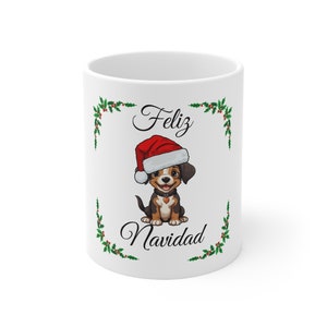 Taza Navidad Perrito