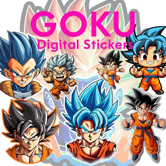 Dragon Ball Goku Sticker – Stickerdise