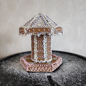 Carrousel koekjesvorm set | Versie JPEG-bestanden | Uniek peperkoekenhuis