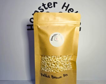 Organic Puffed Brown Rice Hamster Treat