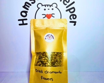 Dried Chamomile Flowers - Forage & Enrichment for Hamsters