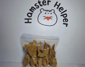 Scrunchy Munchers - Chew and Forage Toys for Hamsters (5 or 10 Pack)