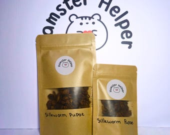 Silkworm Pupae | Dried Hamster Treat