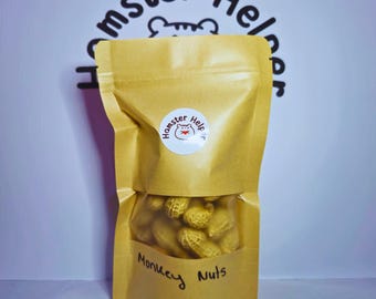 Monkey Nuts - Natural Foraging & Gnawing Treat for Hamsters
