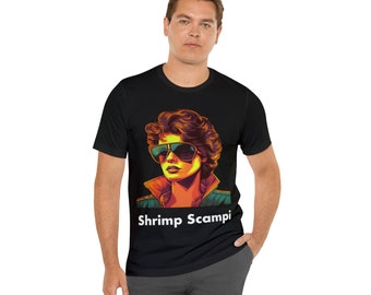 Garnelen Scampi, Unisex Kurzarm T-Shirt