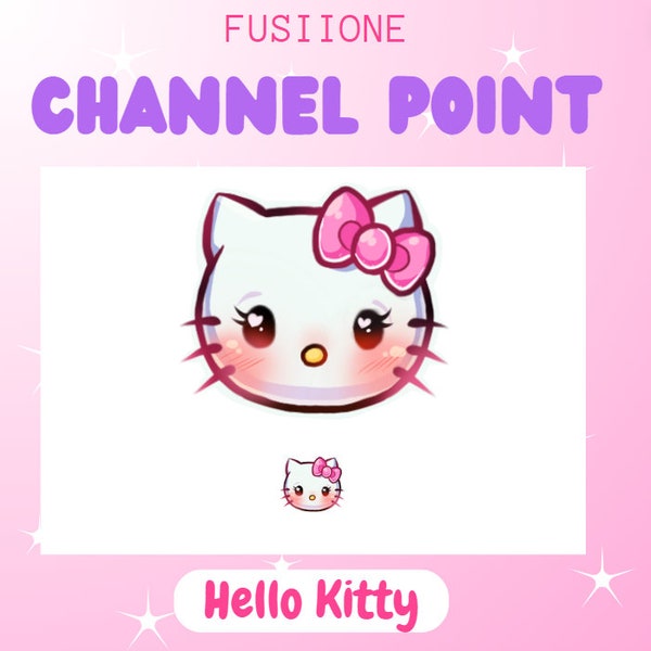 KAWAII KITTY channel point | twitch aesthetic pink cute cat kitten cozy shy