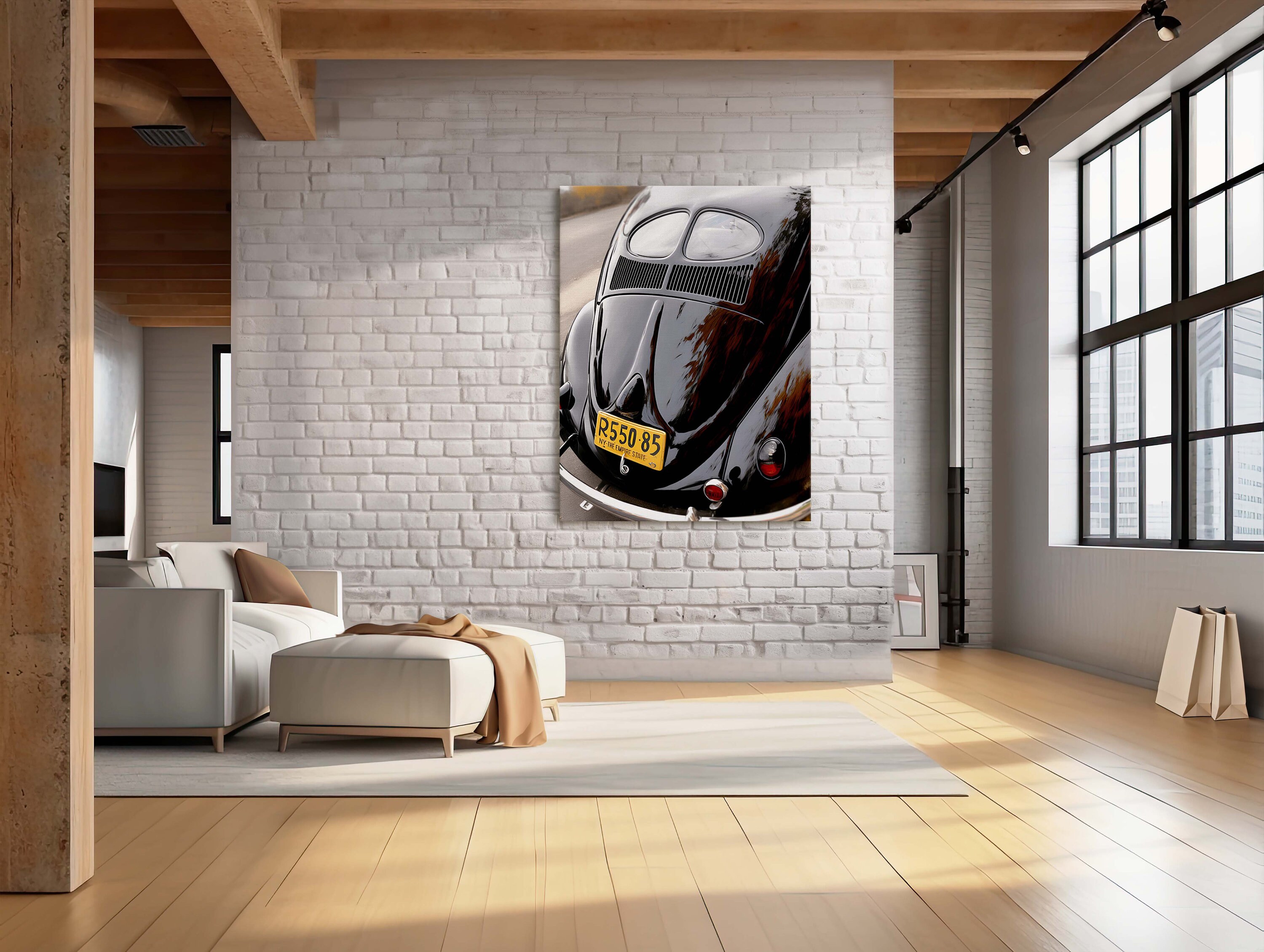 Classic VW Bugs Art Photo Glossy Metal VW Wall Art Ready to Etsy