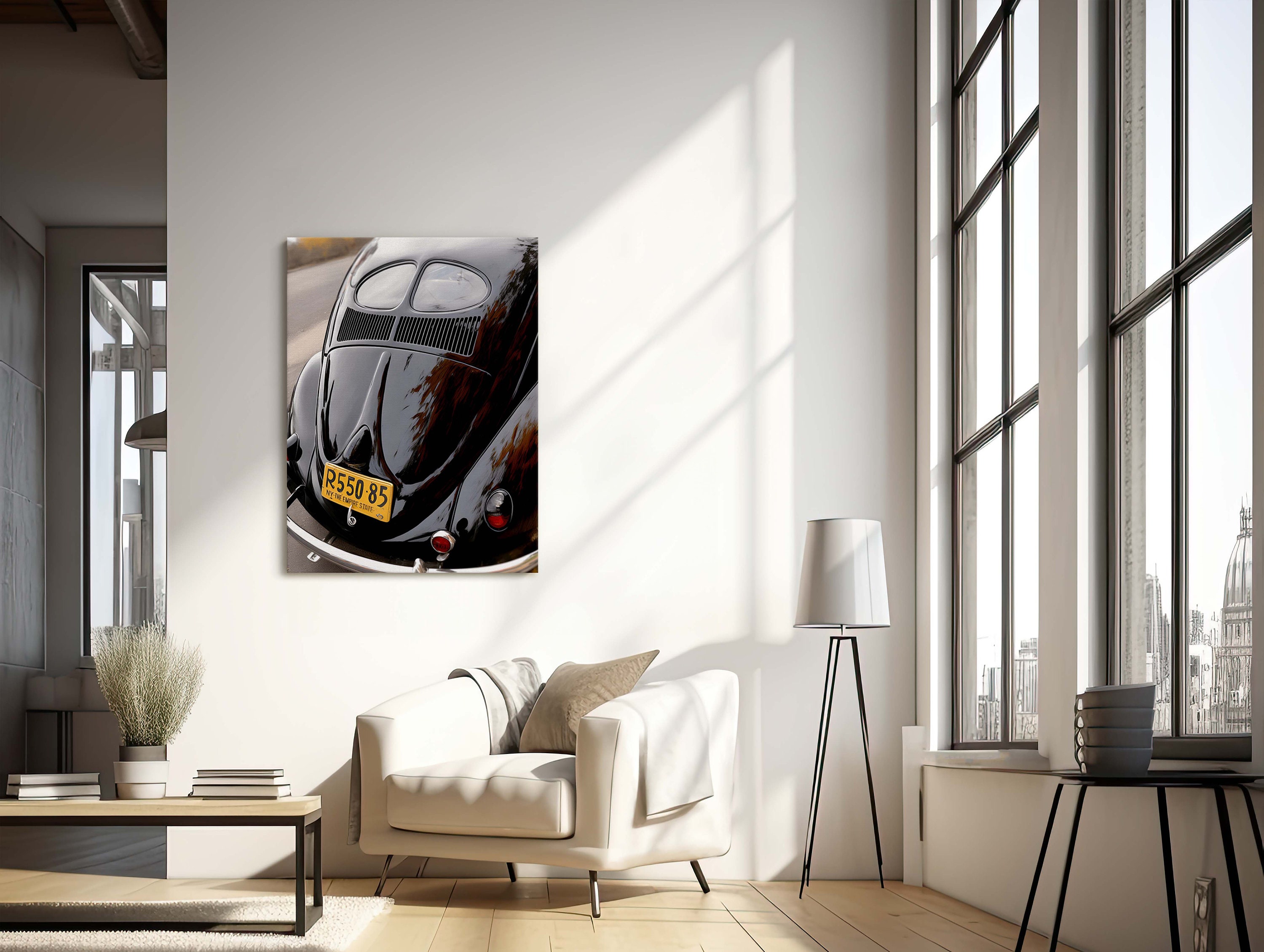 Classic VW Bugs Art Photo Glossy Metal VW Wall Art Ready to Etsy