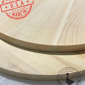 4, 8, 10, 12, 14, 15, 17.5 Inch Solid Pine Round 3/4" Wood Blank - Crafters Bulk Wholesale