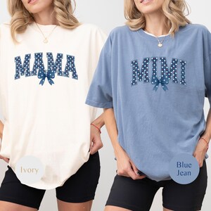 Comfort Colors® American Mama Shirt, Retro Mama Shirt, 4th of July Shirt, USA Mom Shirt, Patriotic Mom Shirt, Floral Mom Shirt, Gift for Mom