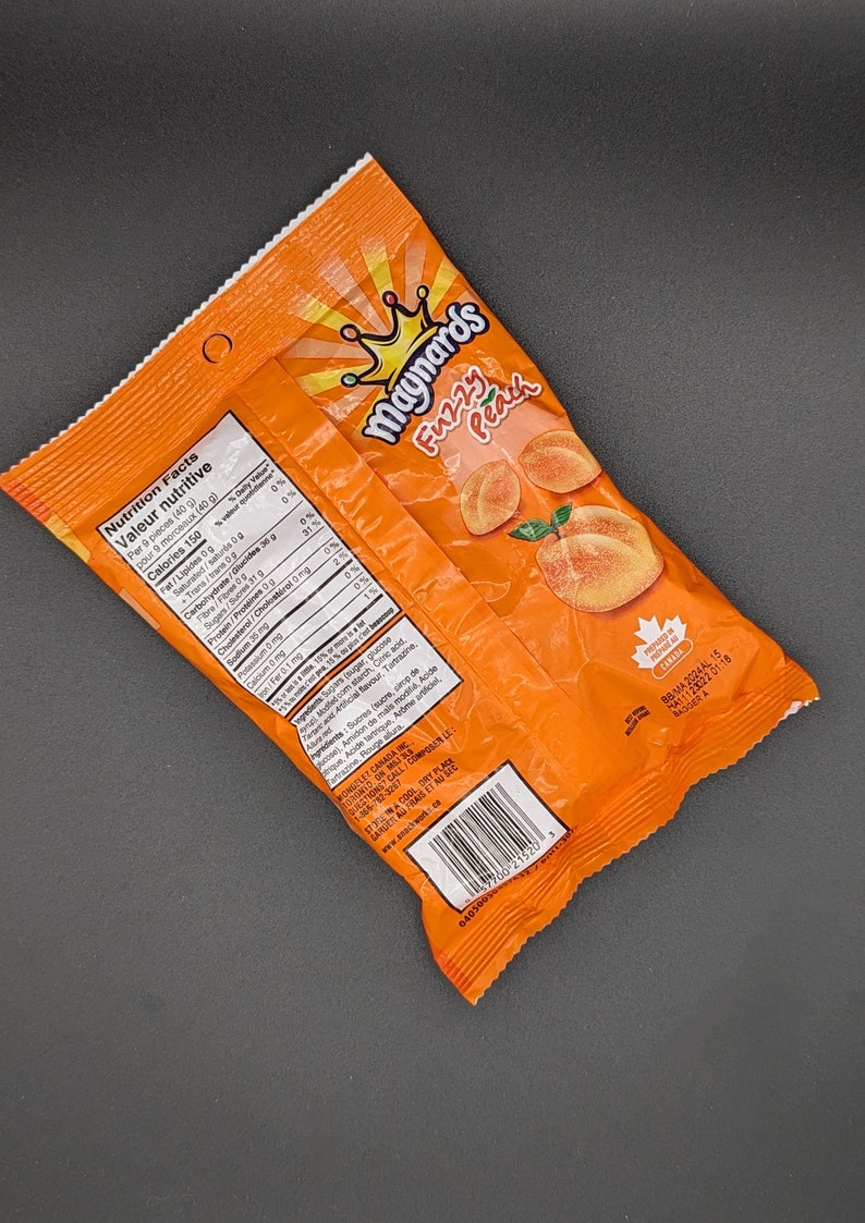 Maynards Fuzzy Peach 185g Etsy