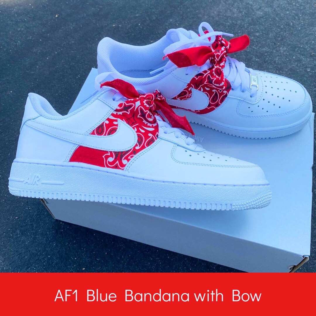 bandana air force 1 red