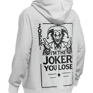 Trama "Joker"; Formato: SVG, PDF, JPEG; disegno al tratto, arte, file plotter, progetti creativi