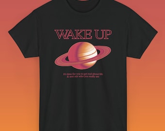 Saturn Returns Interlude Ariana Grande Unisex Heavy Cotton Tee eternal sunshine combined with rem beauty hypernova hotel wicked