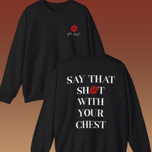 yes, and? Ariana Inspired Unisex Heavy Blend™ Crewneck Sweatshirt Grande eternal sunshine wicked sweater