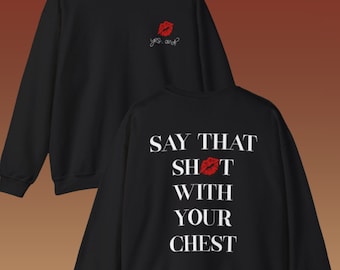yes, and? Ariana Inspired Unisex Heavy Blend™ Crewneck Sweatshirt Grande eternal sunshine wicked sweater