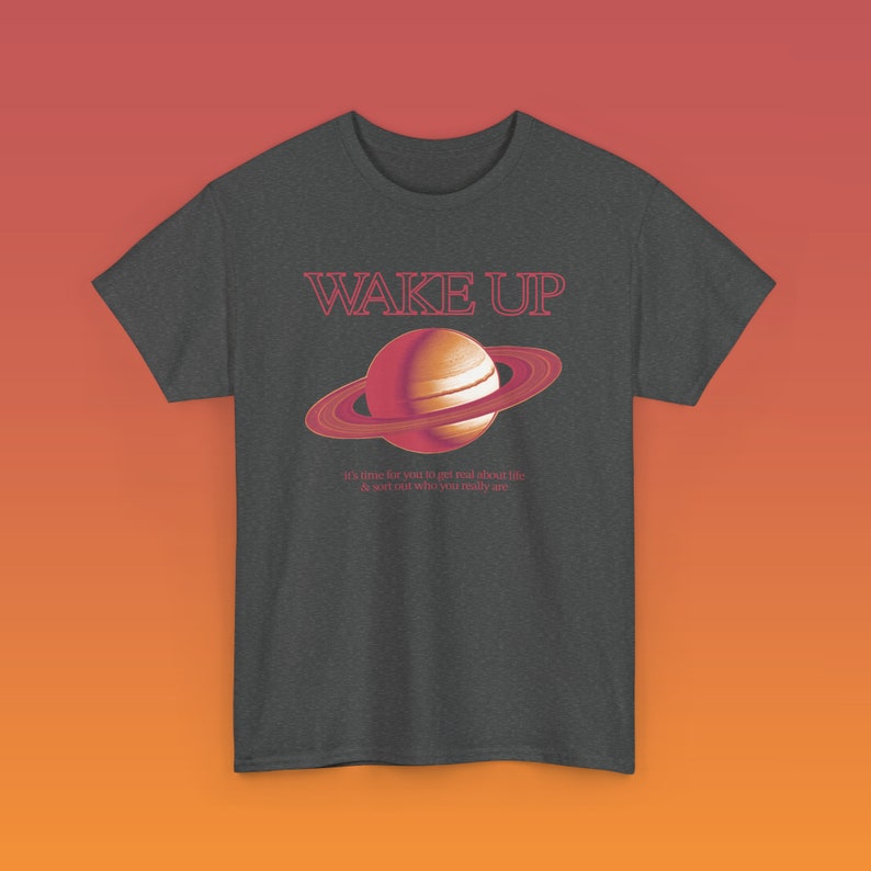 Saturn Returns Interlude Ariana Grande Unisex Heavy Cotton Tee eternal sunshine combined with rem beauty hypernova hotel wicked image 2
