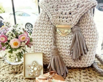 Sac à dos fait main
