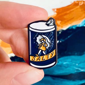 Melt The Ice Salty Girl - Enamel Pin