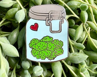 My Best Budz Pin! Stoner Buddy Pin