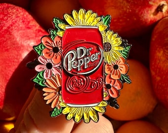 Dr. Pepper Can Layered Acrylic Keychain - Etsy