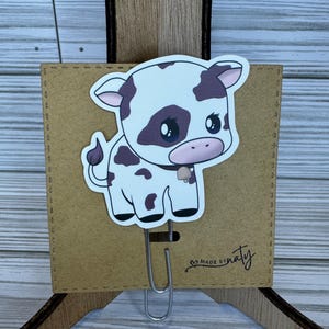 Cute Cartoon Jumbo Paper Clips, Planner Clips, Back to School, Bookmarks, Office Accessories, Decorative Paper Clips, Organizing
