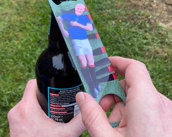 Paul Gascoigne Bar Blade Bottle Opener: Rangers FC Gift
