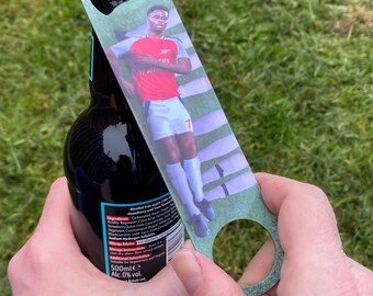 Bakayo Saka Bottle Opener: Arsenal FC Gift, Football Bar Blade