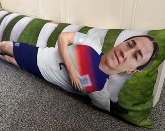 Lucy Bronze Football Draught Excluder Cushion: England Women Gift