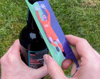 Jack Butland Bar Blade Bottle Opener: Rangers FC Football Gift