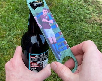 John McGinn Bar Blade Bottle Opener: Aston Villa Football Gift