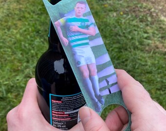 Callum McGregor Steel Bottle Opener: Celtic FC Gift