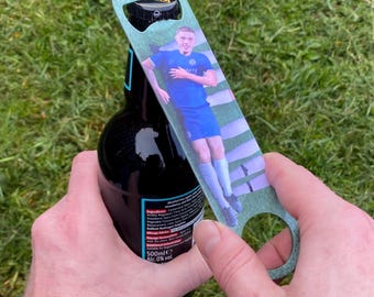 Cole Palmer Bar Blade Bottle Opener: Chelsea FC Novelty Gift