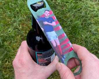 Andy Robertson Bar Blade Bottle Opener: Scotland Tartan Army Football Gift