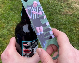 Alan Shearer Bottle Opener: Newcastle United FC Geordie Gift