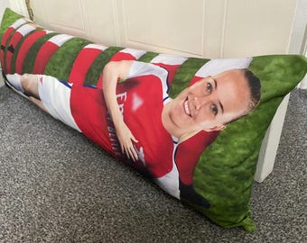 Beth Mead Draught Excluder Cushion: Arsenal FC Football Gift