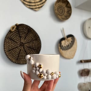 handmade ceramic mug | coffee lover pottery mug | coffee ceramic mug, mothers day gift ceramic mug | 24k gold handmade ceramic mug