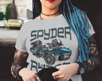Spyder Ryder T-Shirt: Can-Am Motorcycle Graphic Tee