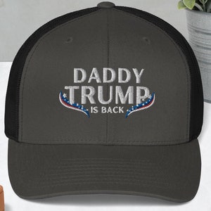 President Trump MAGA Merch Cap Gift For American Patriot | Conservative Republican | Patriotic Dad | Mom | Husband, Daddy Donald Trump Hat