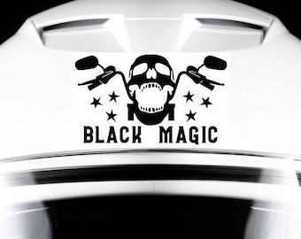 Skull Reflective Decal For Your Bike, Motorcycle, And Helmet #526R - Foto 9