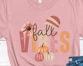 Fall Vibes T-Shirt: Women's Pumpkin Patch Tee