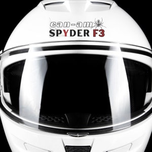 Can-Am Spyder F3 Ryder Kiss-Cut Vinyl Decals, Can Am Spyder F3 Sticker, Motorcycle Decal, Spyder Bike and Helmet Decal, Spyder Trike, F3