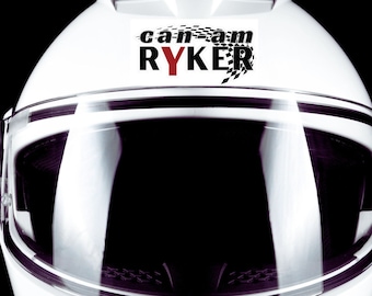 Can-Am Ryker Decal: White Vinyl Kiss-Cut Sticker