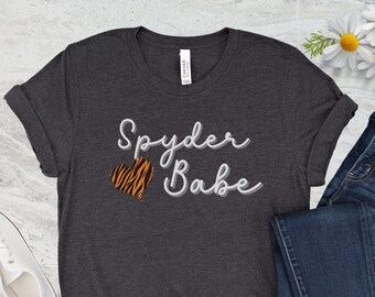 Can-Am Spyder Babe Animal Print T-Shirt: 3 Wheel Moto Mom Motorcycle Gift