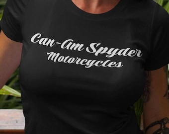 Can-Am Spyder Women's T-Shirt: Trike Motorcycle Rider Gift