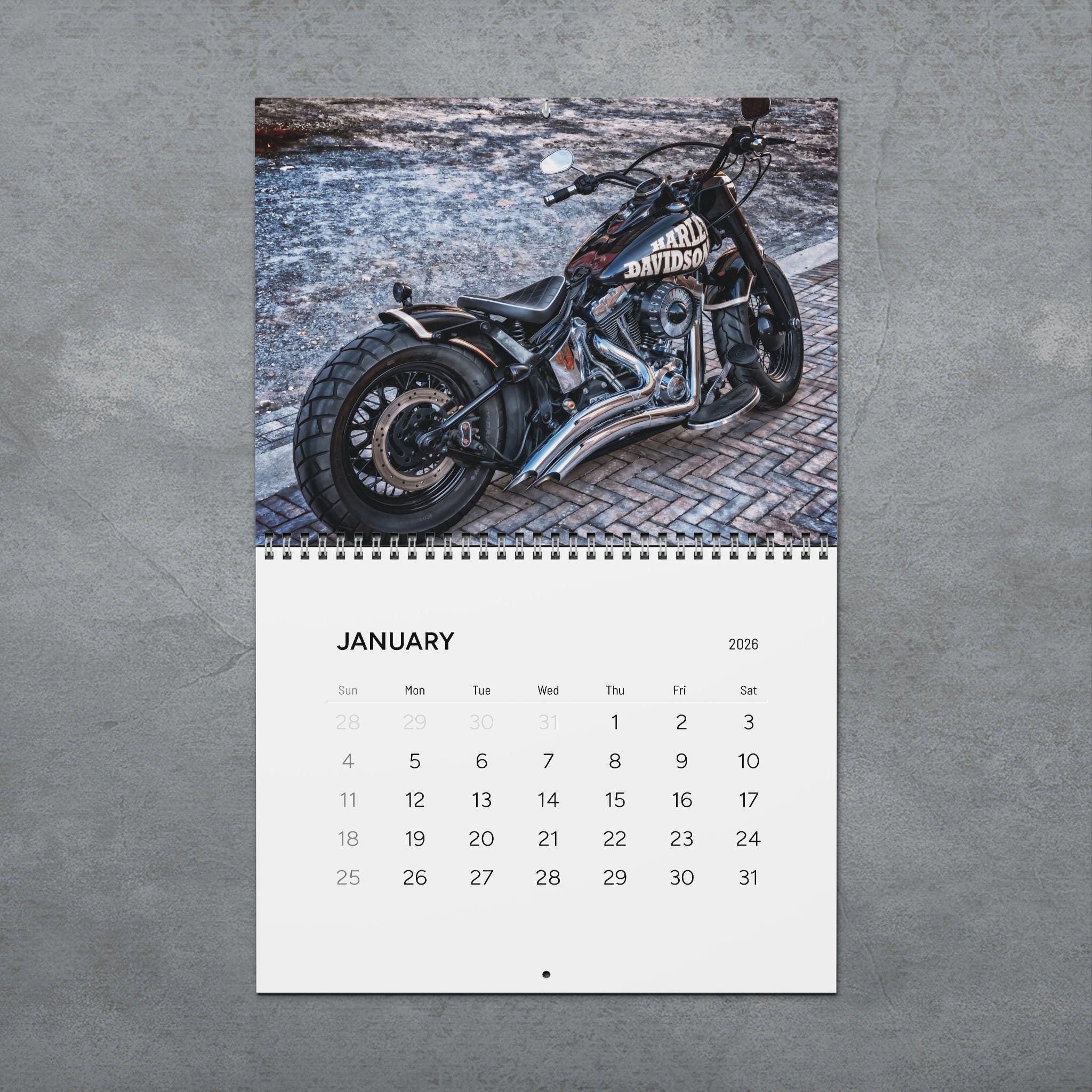 Harley Calendar - Etsy