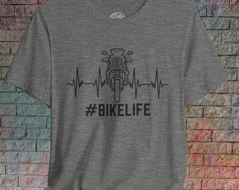 Motorcycle Rider #BikeLife Shirt, Men's Biker T-Shirt, Biker Girl Motorcycle Tee, Motorcycle Gifts for Men, Motorcycle Shirts, Moto T Shirts